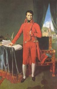 Napoleón Bonaparte, Primeiro Cónsul Vitalicio da República Francesa.